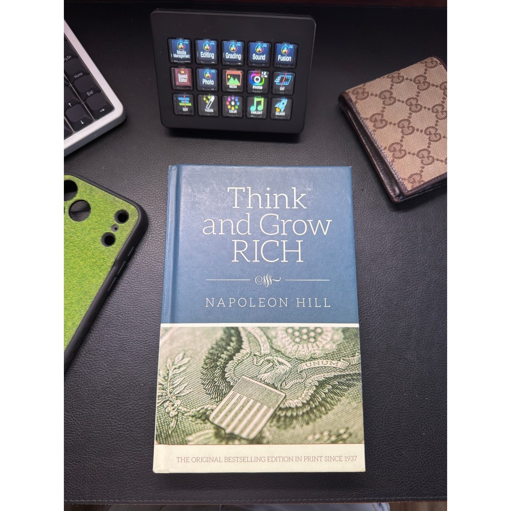 Think and Grow Rich by Napoleon Hill 2015 Chartwell Hardcover Book